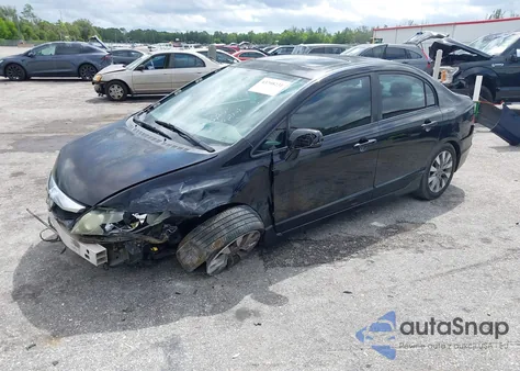 2009 Honda Civic Ex z USA, uszkodzony, nr VIN 2HGFA16839H351053